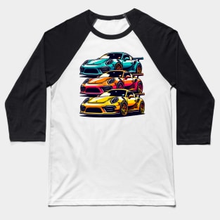 Porsche 911 Baseball T-Shirt